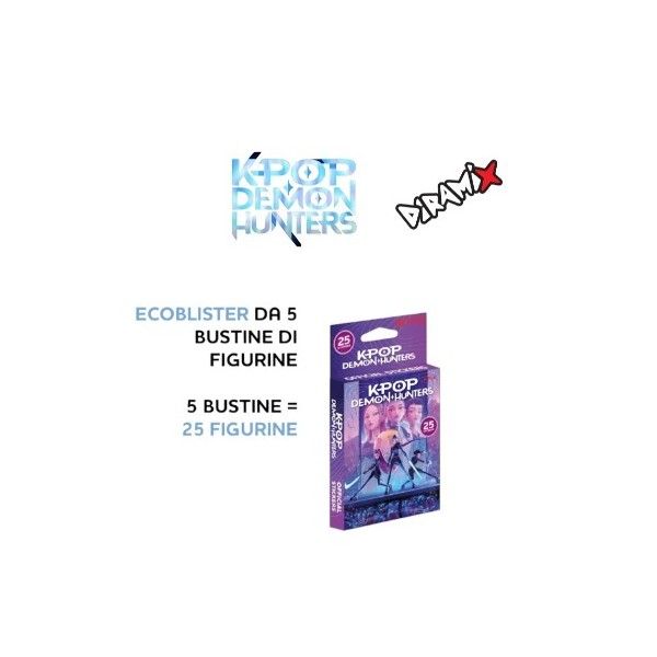 Demon Hunters | Blister 5 figurine k-pop demon...