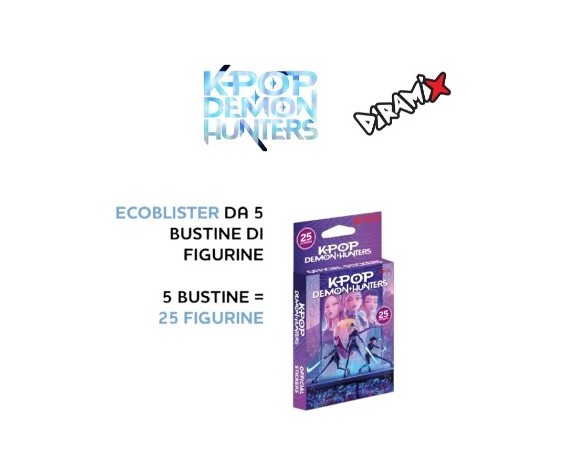 Demon Hunters | Blister 5 figurine k-pop demon hunters netflix ufficiali | rumi mira zoey huntr/x
