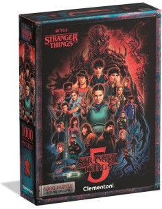 Clementoni – Stranger Things Puzzle 1000 Pezzi Stagione...