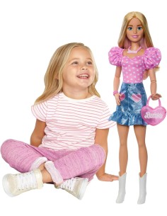 Barbie | Bambola Barbie Grande Amica, bambola bionda alta...
