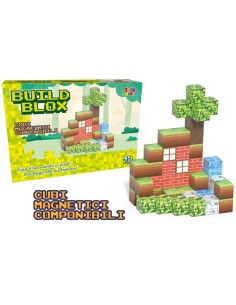 COSTRUZIONI MAGNETICHE BLOCCHI MAGNETICI BLOX NATURE 64...