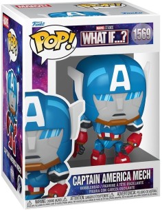 Funko Pop! Marvel: What If - Captain America- Figura in...