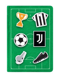 Juventus | Quaderno notebook in tessuto Patch in Silicone...