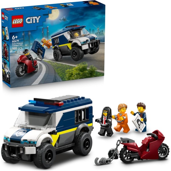 LEGO City 60479 Cellulare della Polizia...