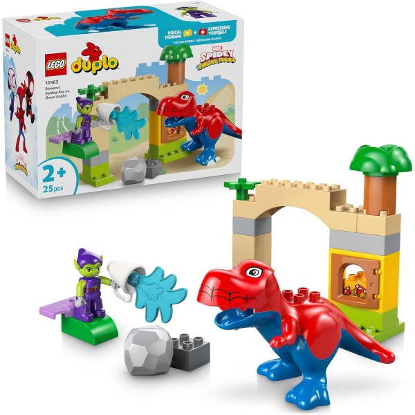 LEGO DUPLO Marvel Dinosauro Spidey-Rex vs....
