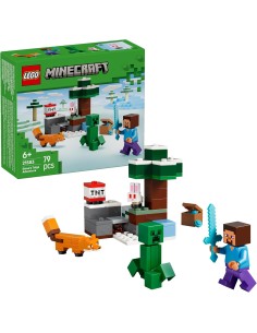 LEGO Minecraft Avventura di Steve nella Taiga -...