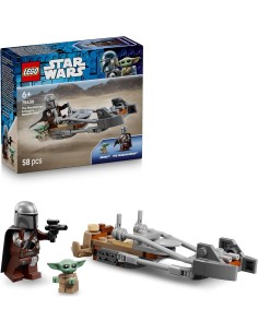 LEGO Star Wars 75436 Speeder Bike del Mandaloriano e di...