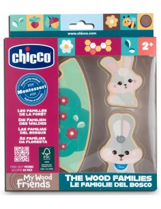 Chicco, Personaggi Collezionabili Legno, Gioco...