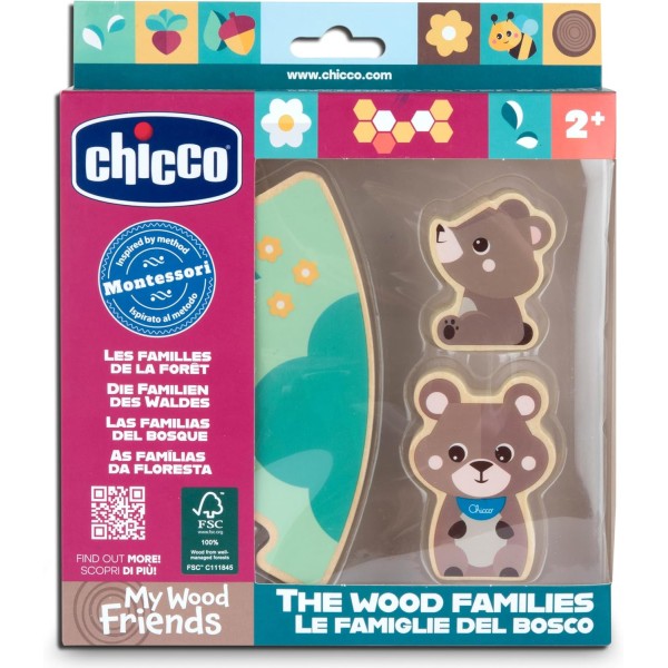 Chicco, Personaggi Collezionabili Legno,...