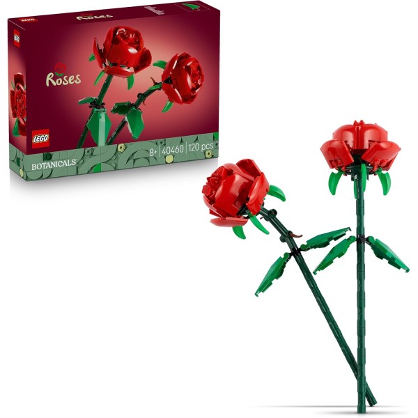 LEGO Botanicals Rose 40460 - Set da Costruire...