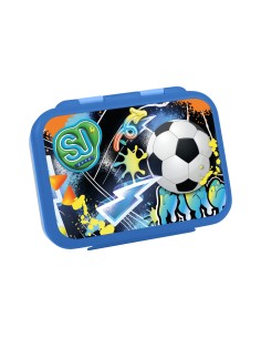 Portamerenda sj gang acc. Seven in acciaio pallone calcio...