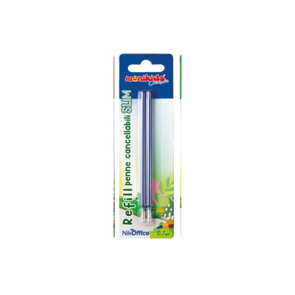 REFIL RICARICA BLISTER 2PZ BLU CANCELLABILE...