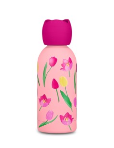 Borraccia Termica Bottle Con Tappo Sagomato 500 ml fiori...