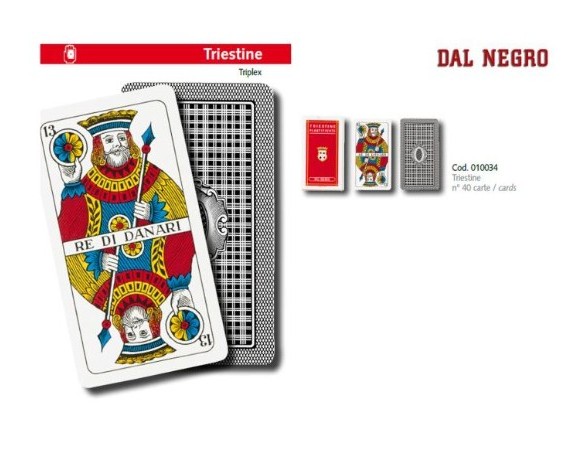 Carte da gioco Dal Negro Carte da gioco 010034 Triestine