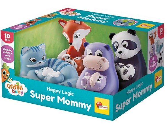 Lisciani Giochi - Carotina My First Logic Super Mommy, 117710