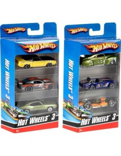 Mattel Hot Wheels 3 Veicoli