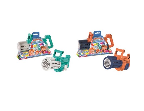Pistola cyclone sparabolle sapone 56ml