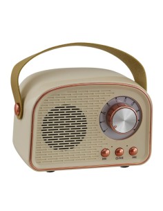 Radio Unique Bluetooth Bianco Bianca