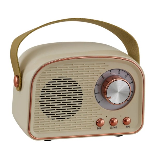 Radio Unique Bluetooth Bianco Bianca