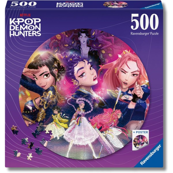 Ravensburger Puzzle 500 Pezzi K-Pop Demo Hunter...