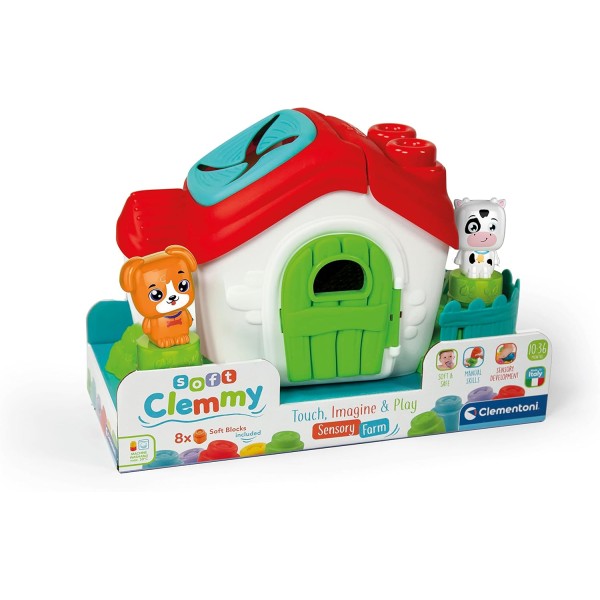 Clementoni- Soft Clemmy-Touch, Imagine & Play...