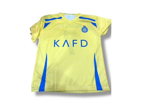 MAGLIA RONALDO CR7 " al nasr " NON UFFICIALE RONALDO - COPIA NON CONFORME ALL'ORIGINALE -