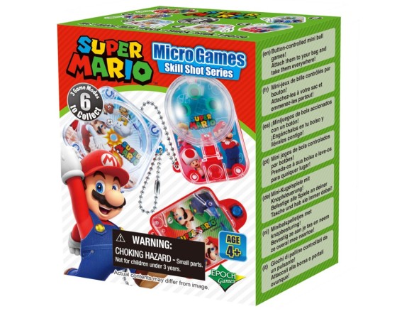 Super Mario | EPOCH GAMES SUPER MARIO MICRO GAMES SKILL SHOT SERIES 7634