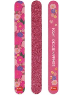 Legami - Set di 3 Lime per Unghie, Tema Flowers, Nails...