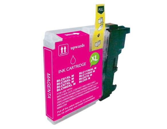 CARTUCCIA COMPATIBILE LC  BROTHER LC 980/1100 MAGENTA