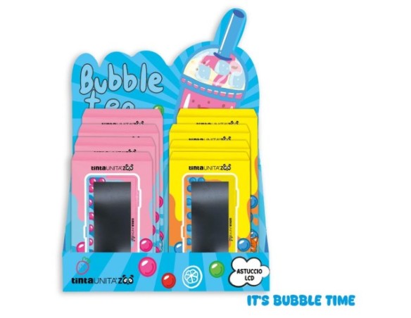 Astuccio Con Lavagna lcd Tinta unita Zoo Bubble Tea