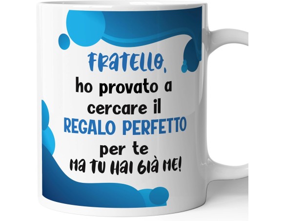 Idea regalo Tazza Simpatica per Fratello