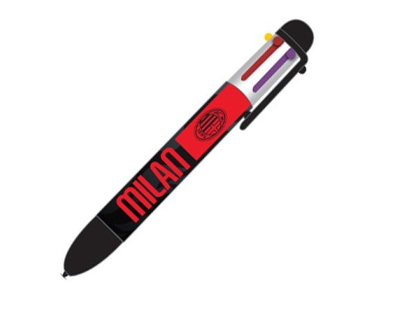 Milan | Penna a sfera Milan multicolore a scatto 8 colori c.u.
