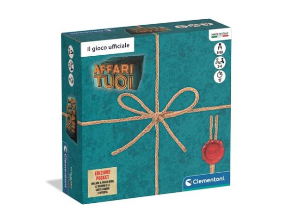 Clementoni Giochi da Tavolo -Affari tuoi pocket Gioco da tavolo