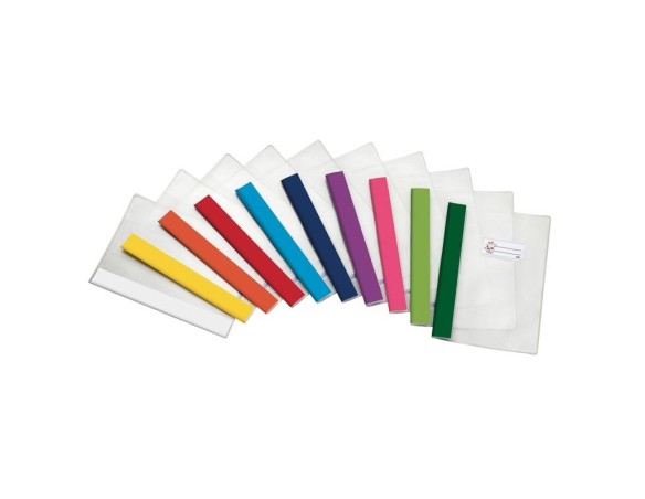 COPERTINE COPRIMAXI ASSORTITI A4 RINFORZATI PORTANOME CFx50 BORDO COLORATO
