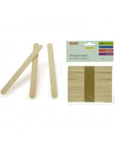 Bastoncini Legno Naturale 50 Stecche 115mm