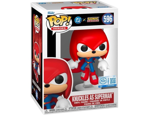 Funko POP! Justice L Sonic: Knuckles Superman (596) EXM