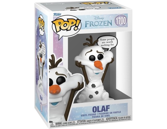 Funko Pop! Sayings: Frozen - Olaf- ( 1700 ) Figura in Vinile da Collezione - Idea Regalo - Merchandising Ufficiale - Giocattoli