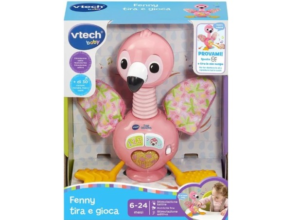 Giocattolo Interattivo Fenny TIRA E GIOCA VTECH