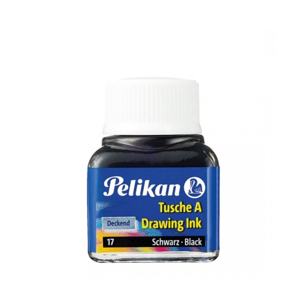 INCHIOSTRO DI CHINA ML.10 NERO PELIKAN (COLORE...