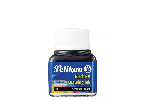 INCHIOSTRO DI CHINA ML.10 NERO PELIKAN (COLORE NERO)