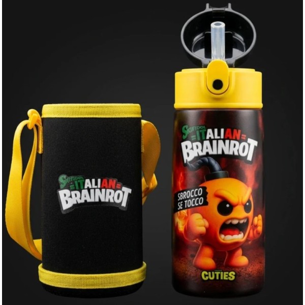 Italian Brainrot | Borraccia bottle kid con...