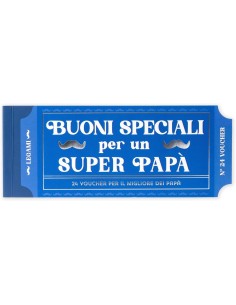 Legami - Blocchetto da 24 Voucher per il Papà in Lingua...
