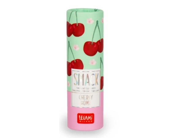 Legami - Burrocacao Naturale, nutriente e protettivo, Ingredienti naturali, Made in Italy, Gusto Cherry , Ciliegia Ø 2 cm