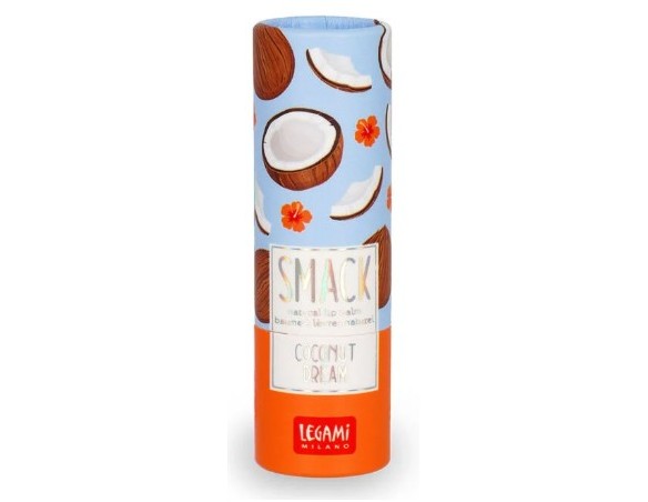 Legami - Burrocacao Naturale, nutriente e protettivo, Ingredienti naturali, Made in Italy, Gusto Coconut , Cocco 2 cm