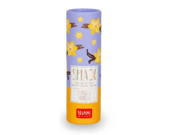 Legami - Burrocacao Naturale, nutriente e protettivo, Ingredienti naturali, Made in Italy, Gusto Vanilla , Vaniglia, Ø 2 cm