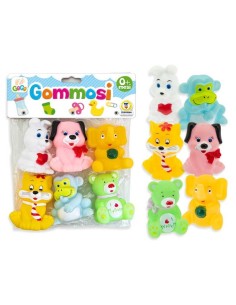 BUSTA ANIMALI GOMMOSI BUFFI 6 PZ 74259