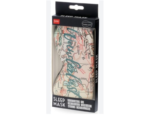 Legami - Sleep Mask Nap Queen, Mascherina da Notte Nap Travel