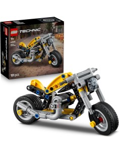 LEGO Technic  42225 Moto Gialla Giocattolo - Modellino da...