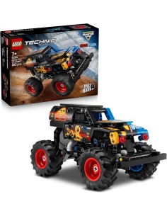 LEGO Technic 42219 Monster Jam Grave Digger Fuoco e...