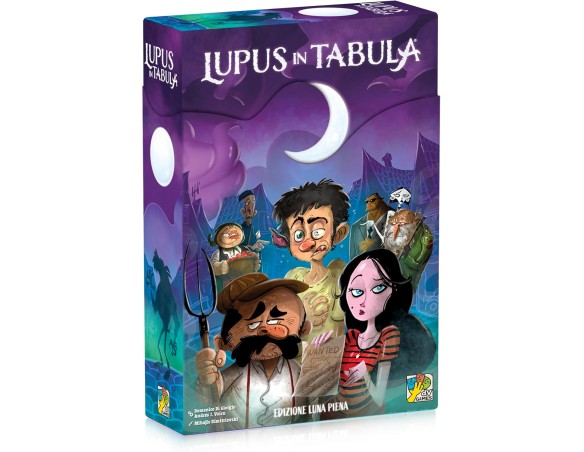 Lupus in Tabula - Edizione Luna Piena - 12 Nuovi Personaggi - Materiali Extra - Aiuti per il Master - 8+ Anni - 8-24 Giocatori 